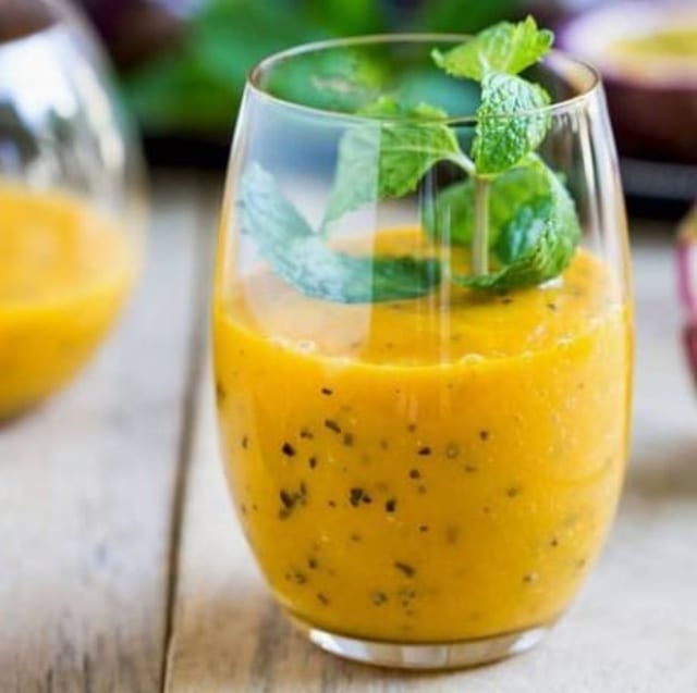 Passion Fruit Smoothie.