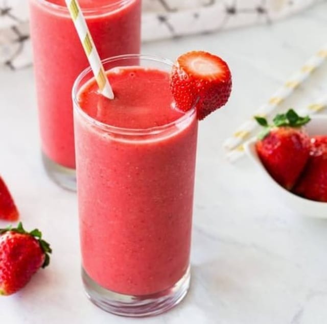 Strawberry Smoothie.