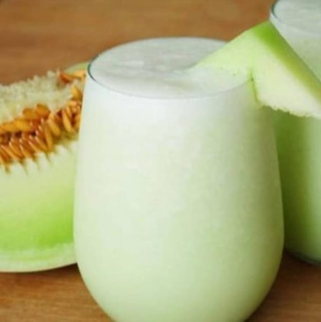 Green Melon Smoothie.