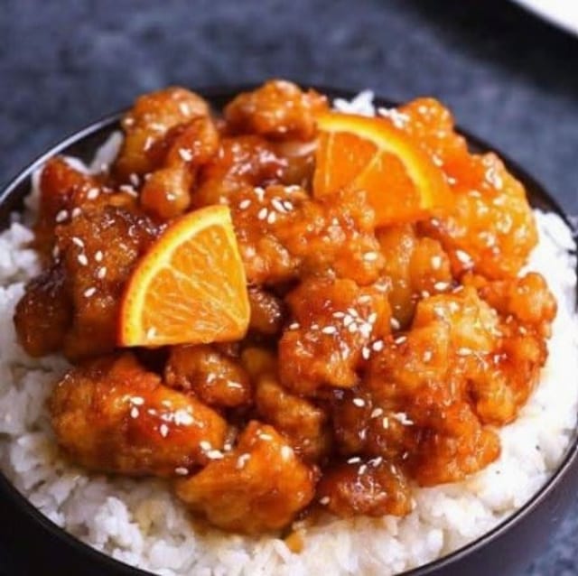 Sweet Thai Orange Chicken.