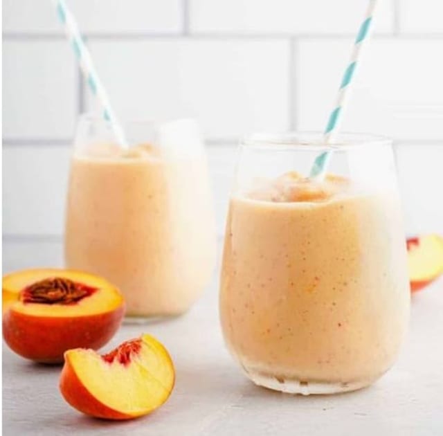 Peach Smoothie.
