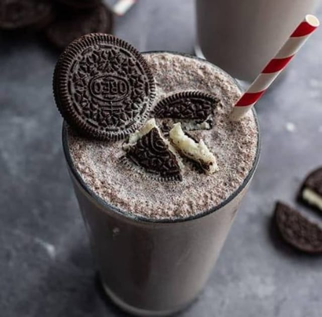 Oreo Chocolate Frappe.