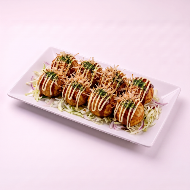 Takoyaki.